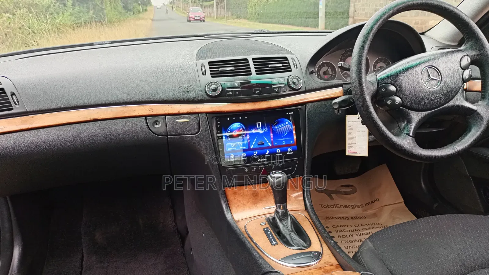 Mercedes-Benz E250 2008 Black