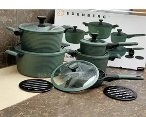 Edenberg Nonstick Cooking Pots 12 PCS Sets