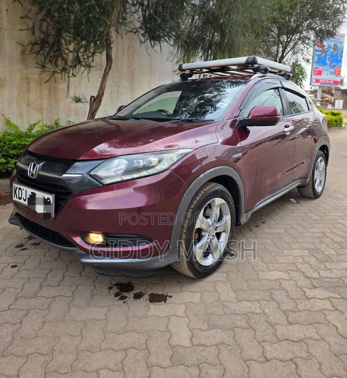 Honda Vezel 2014 Maroon