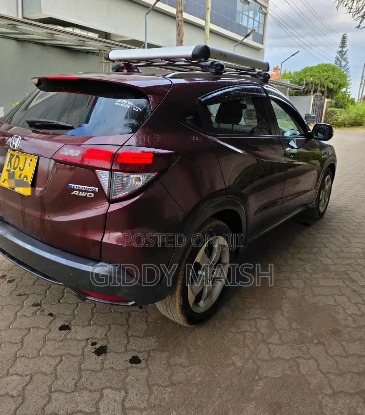Honda Vezel 2014 Maroon