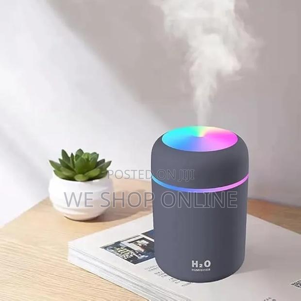 Mini Air Humidifier,Portable 300ml Usb Humidifier With Led Night Light - thumbnail 2