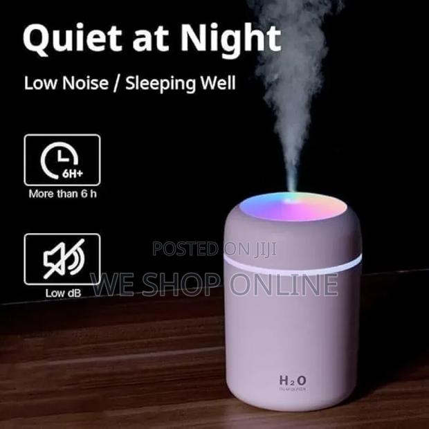 Mini Air Humidifier,Portable 300ml Usb Humidifier With Led Night Light - thumbnail 6