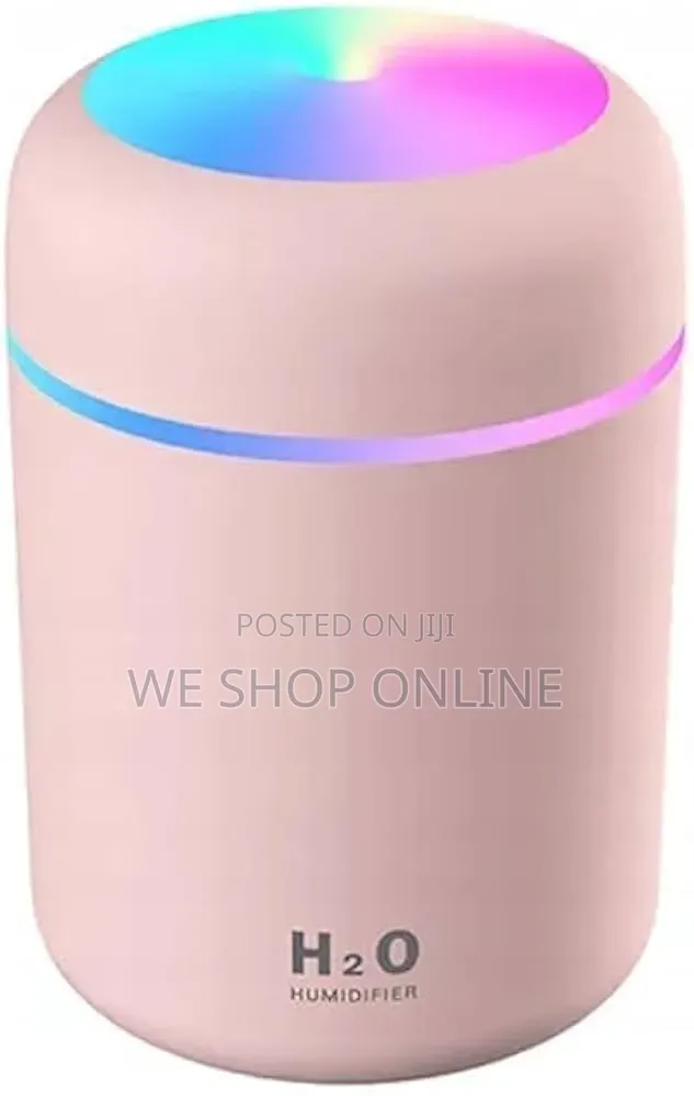 Mini Air Humidifier,Portable 300ml Usb Humidifier With Led Night Light