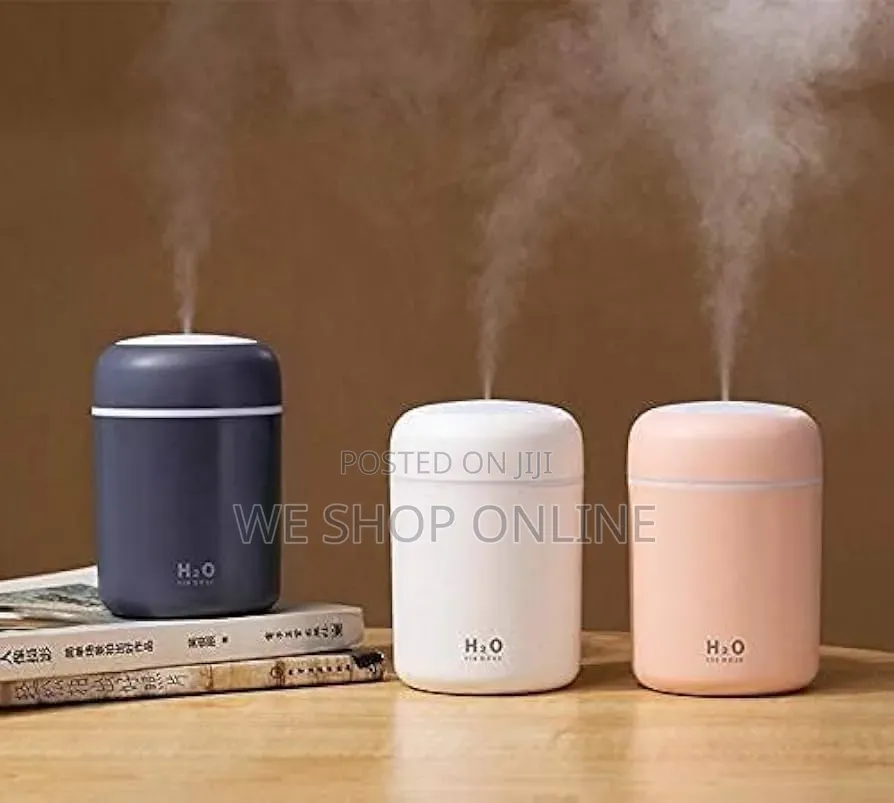 Mini Air Humidifier,Portable 300ml Usb Humidifier With Led Night Light