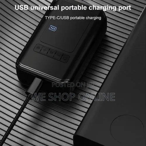 Car Mounted Inflation Pump, Mini Self-Propelled Electric Tire Inflator
