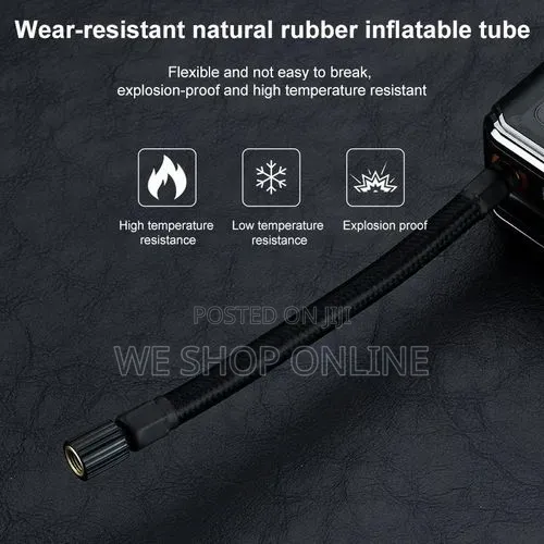 Car Mounted Inflation Pump, Mini Self-Propelled Electric Tire Inflator