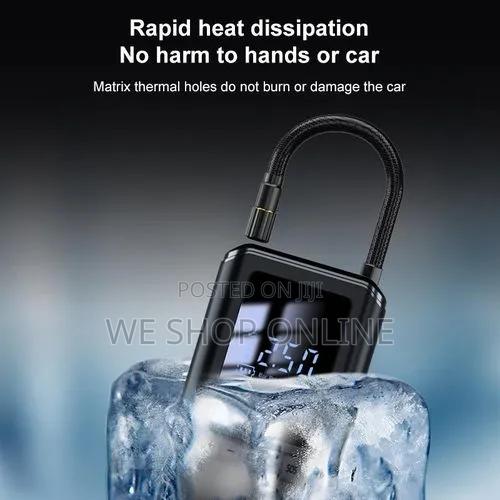 Car Mounted Inflation Pump, Mini Self-Propelled Electric Tire Inflator - thumbnail 8