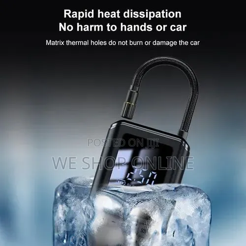 Car Mounted Inflation Pump, Mini Self-Propelled Electric Tire Inflator