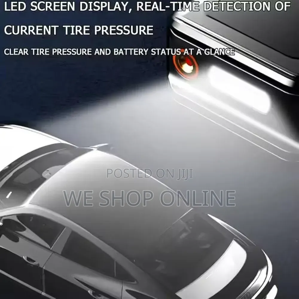 Car Mounted Inflation Pump, Mini Self-Propelled Electric Tire Inflator