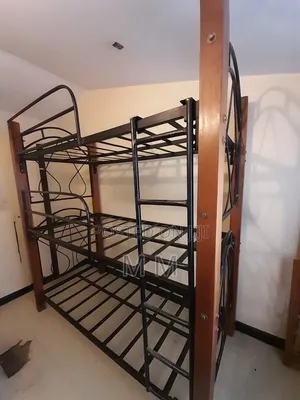Triple Decker Metal Bed