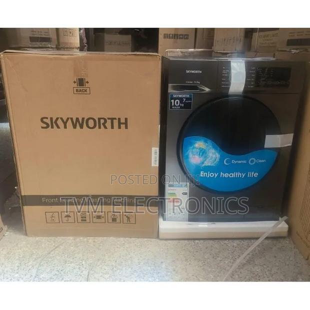 Skyworth 10kg Washing Machine 7kg Dryer Frontload - thumbnail 2