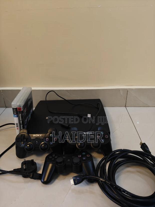 Playstation 3 - 15 Games - Working Condition+ 3 Controllers +All Wires