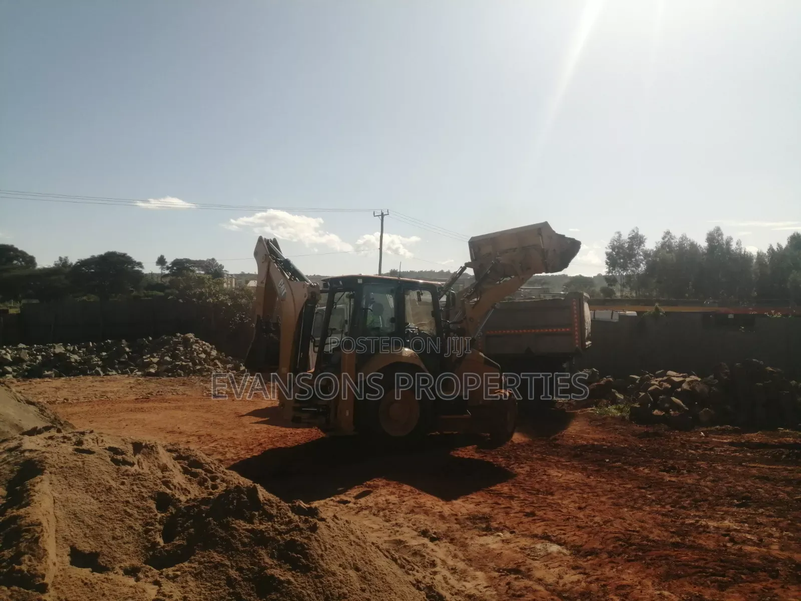 Backhoe, Excavator, Dozer and Shavel for Hire