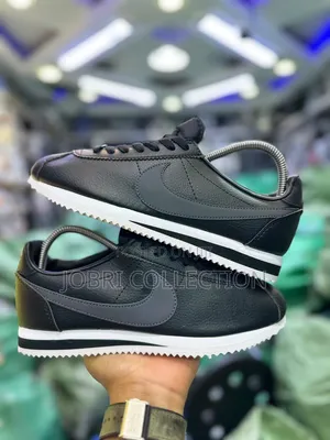 Nike Cortez Black Dark Grey Quality Sneakers