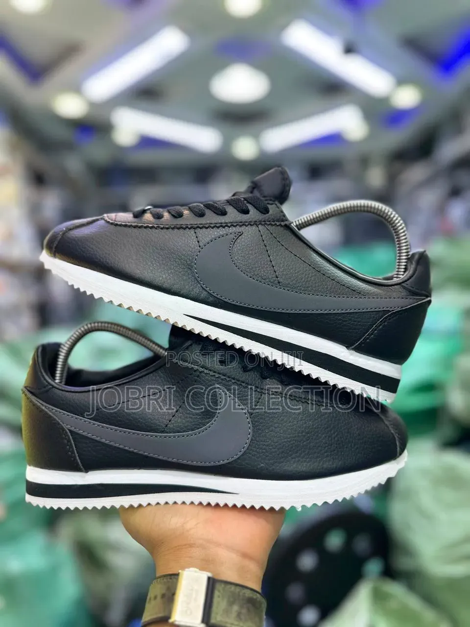 Nike Cortez Black Dark Grey Quality Sneakers