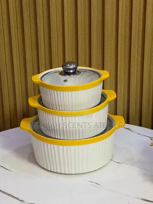 3 Pieces Ceramic Serving Bowls
