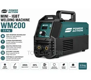 Welding Machine Portable 200a 1gbt Complete With Accessories Limited