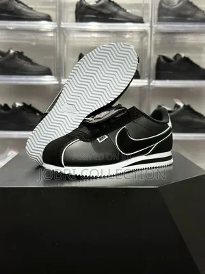 Nike Cortez Black White “ Leather Sneakers