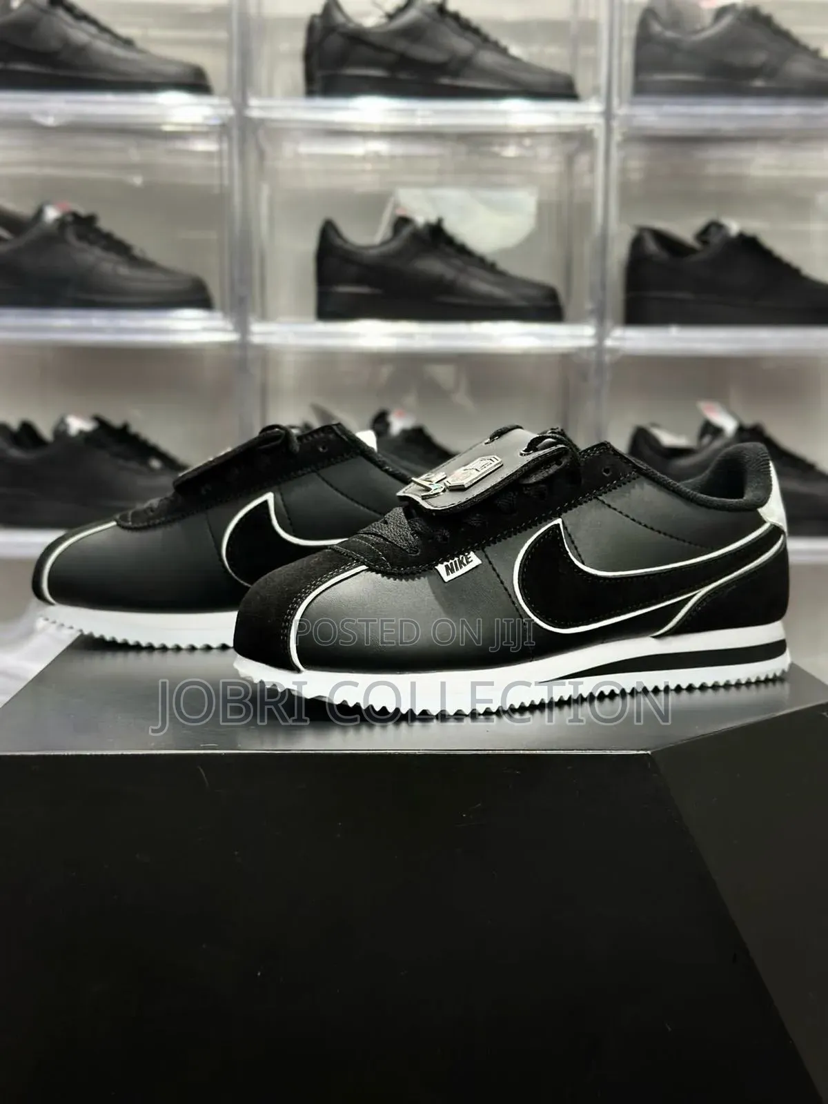 Nike Cortez Black White “ Leather Sneakers