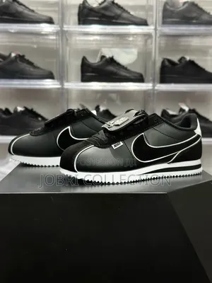 Nike Cortez Black White “ Leather Sneakers