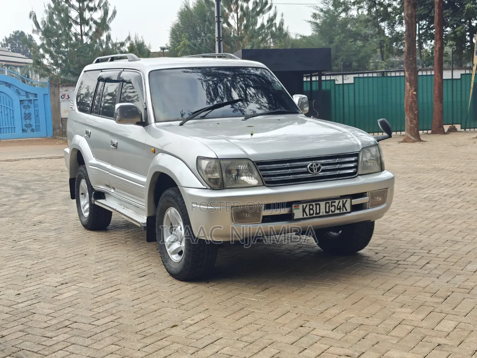 Toyota Land Cruiser Prado 2002 Silver