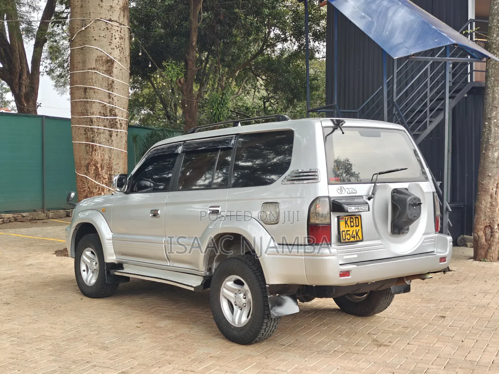 Toyota Land Cruiser Prado 2002 Silver