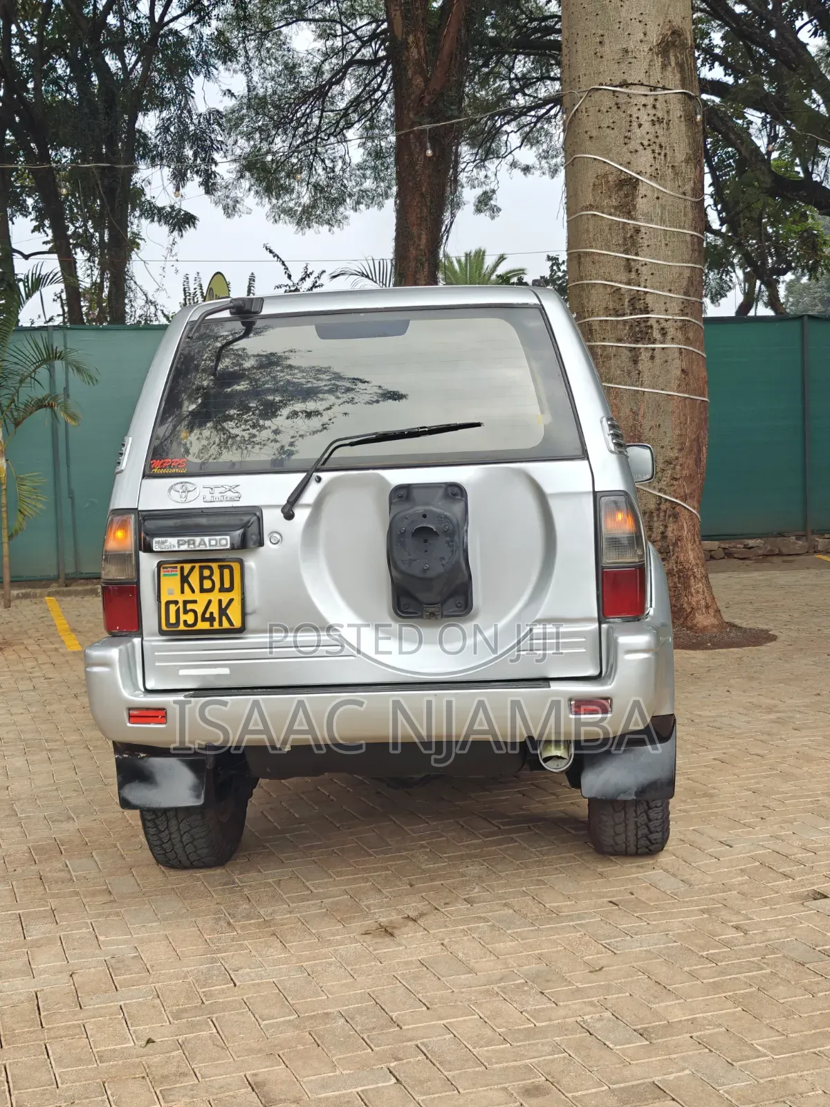 Toyota Land Cruiser Prado 2002 Silver