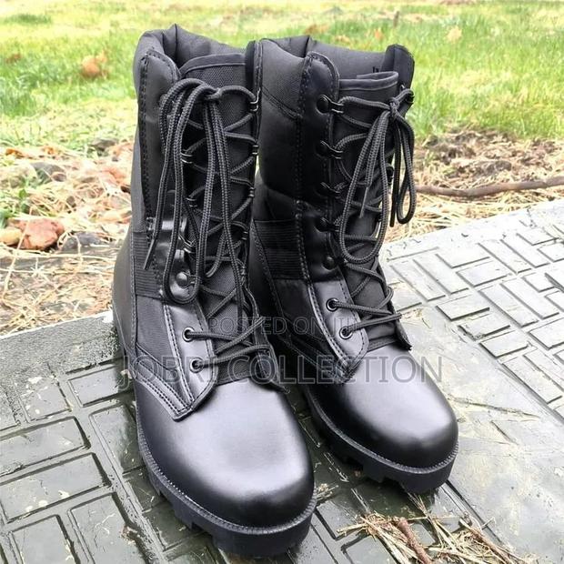 Black Siwar Tactical Boots