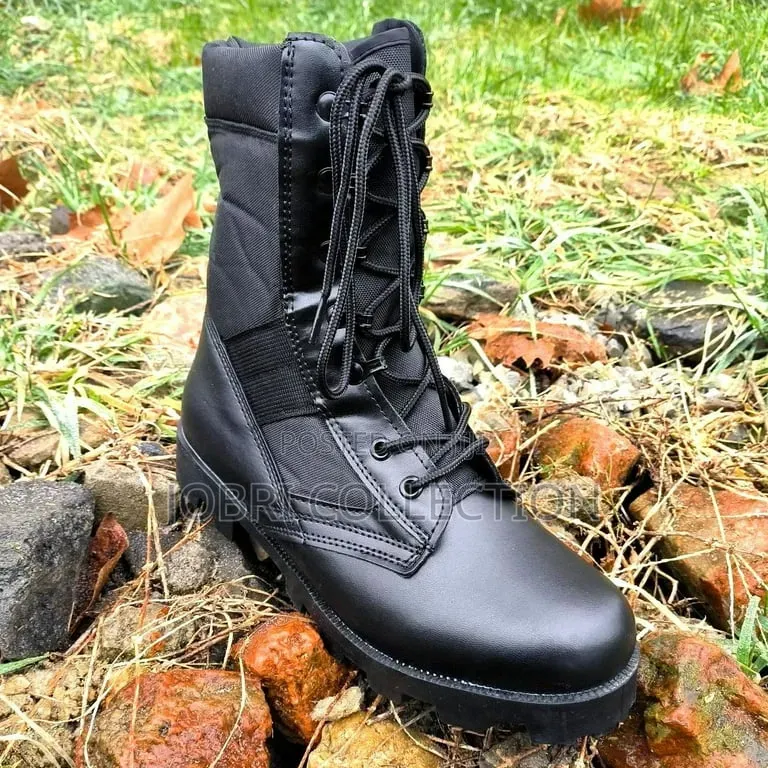 Black Siwar Tactical Boots