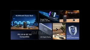 New Oraimo Opb-7400q 40000mah
Portable Fast Charge Powerbank Available