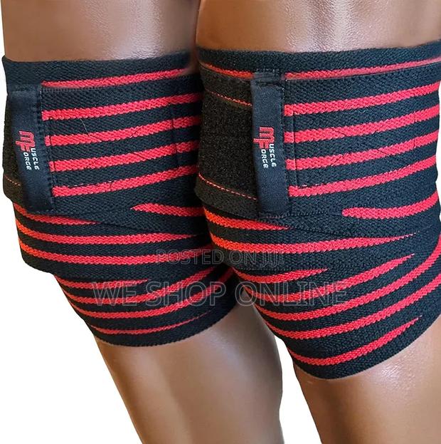 Knee Wraps Men Fitness Weight Lifting Elastic Bandage Compression