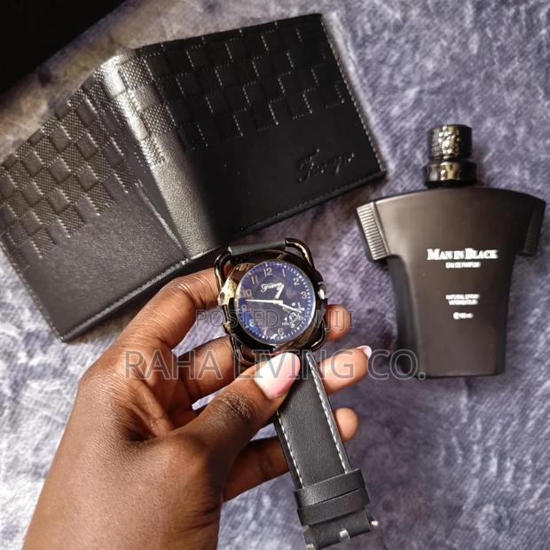 3-in-1 Men's Gift Set | Perfume, Wallet Watch - thumbnail 2