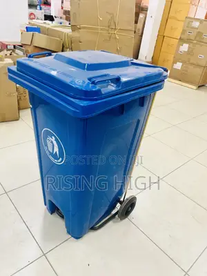 High-Quality 240 Litres Outdoor Dustbin With Wheels