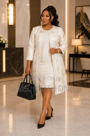 Stunning 2-Piece Turkey Dress Jacket Luxury Set (46-52)