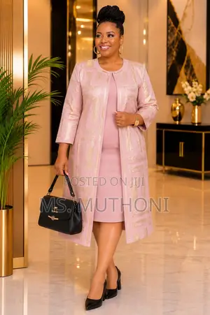 Stunning 2-Piece Turkey Dress Jacket Luxury Set (46-52)