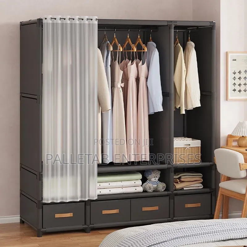 Heavy Duty Metallic Wardrobe