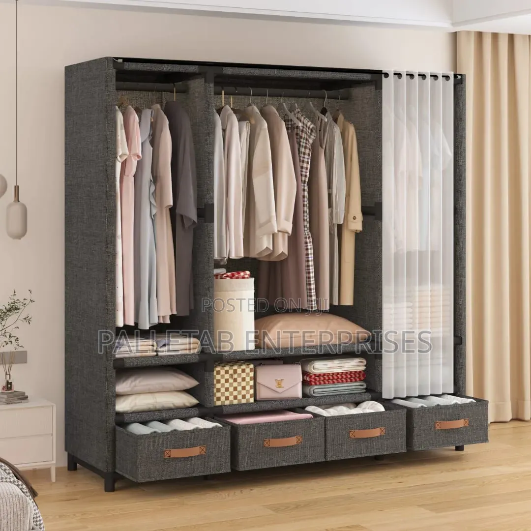 Heavy Duty Metallic Wardrobe