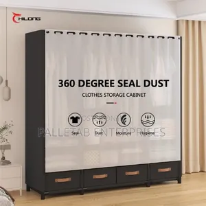 Heavy Duty Metallic Wardrobe