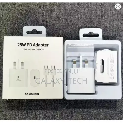 25w Samsung Chargers C-C Cable (3a)