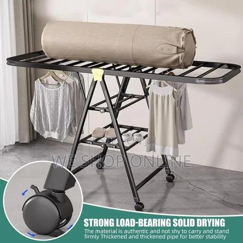 Movable Foldable/Portable Laundry Drying Rack - thumbnail 7