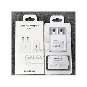 25w Samsung Chargers C-C Cable (3a)