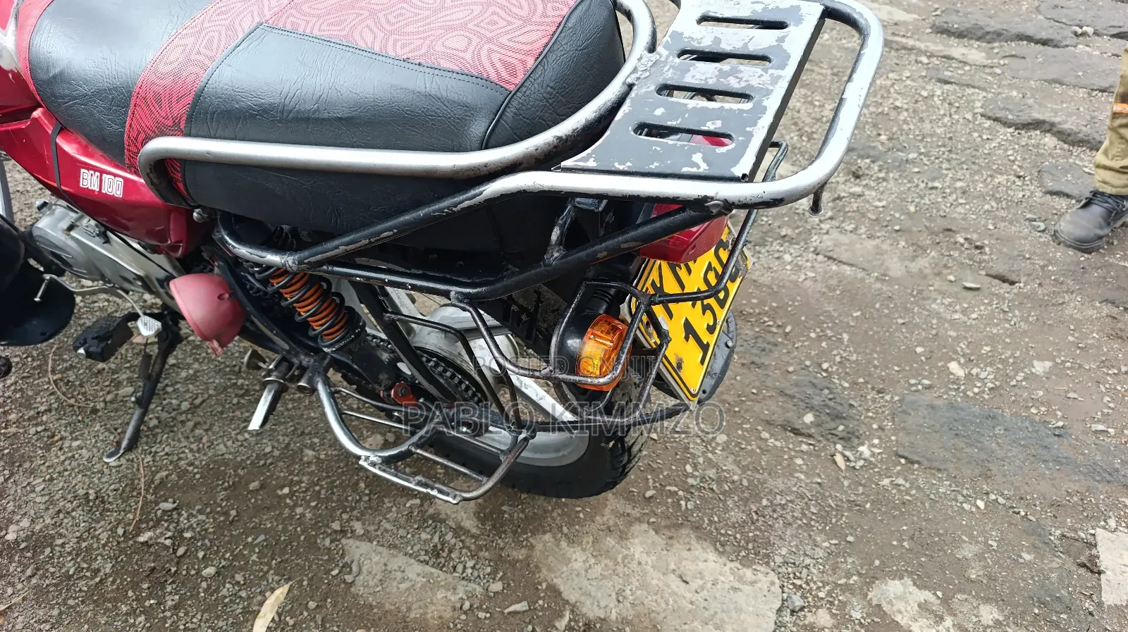 Bajaj Boxer 100 2018 Red