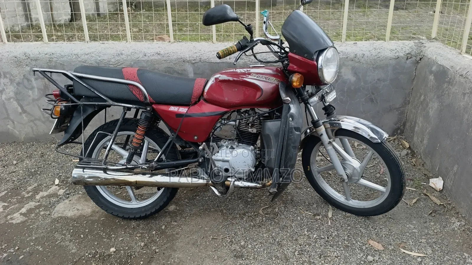 Bajaj Boxer 100 2018 Red