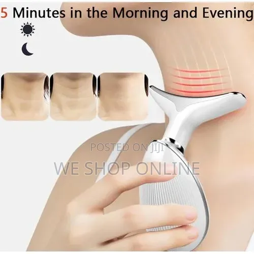 Face Massager Tool, Red Light Therapy