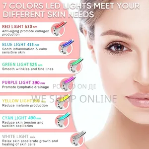 Face Massager Tool, Red Light Therapy