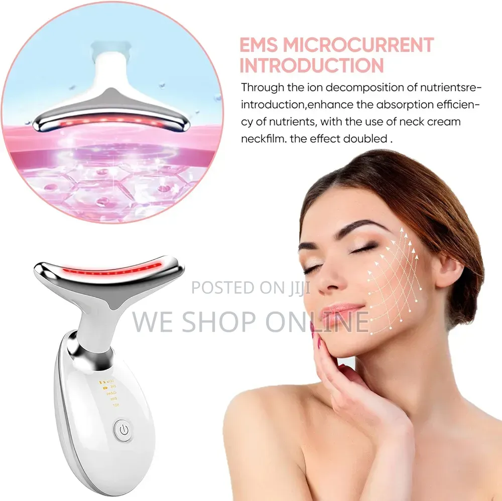Face Massager Tool, Red Light Therapy