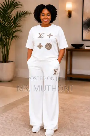 Premium Grade 2 Piece Louis Vuitton Loungewear
