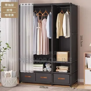 Heavy Duty Metallic Wardrobe