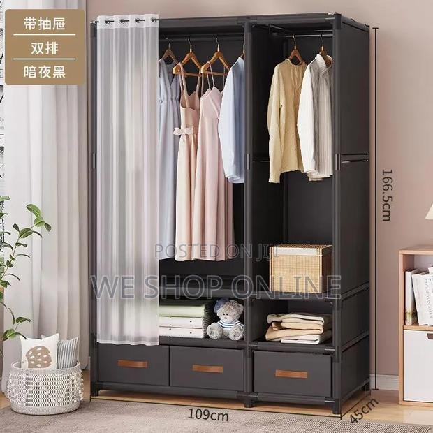Heavy Duty Metallic Wardrobe