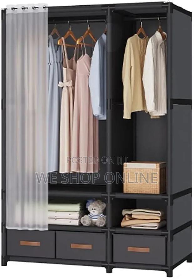 Heavy Duty Metallic Wardrobe - thumbnail 2